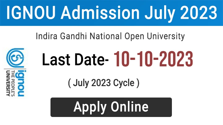 IGNOU Admission 2023